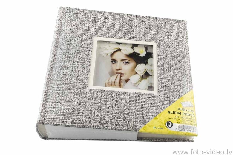 Foto albums 10x15cm 200 bildēm. Osaka grey